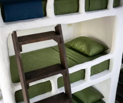 Bed in 9-Bed Mixed Dormitory Room — MoovInn Garden Guesthouse